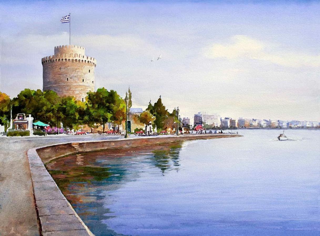 Psimithefto Luxury Apartments Thessaloníki Eksteriør billede